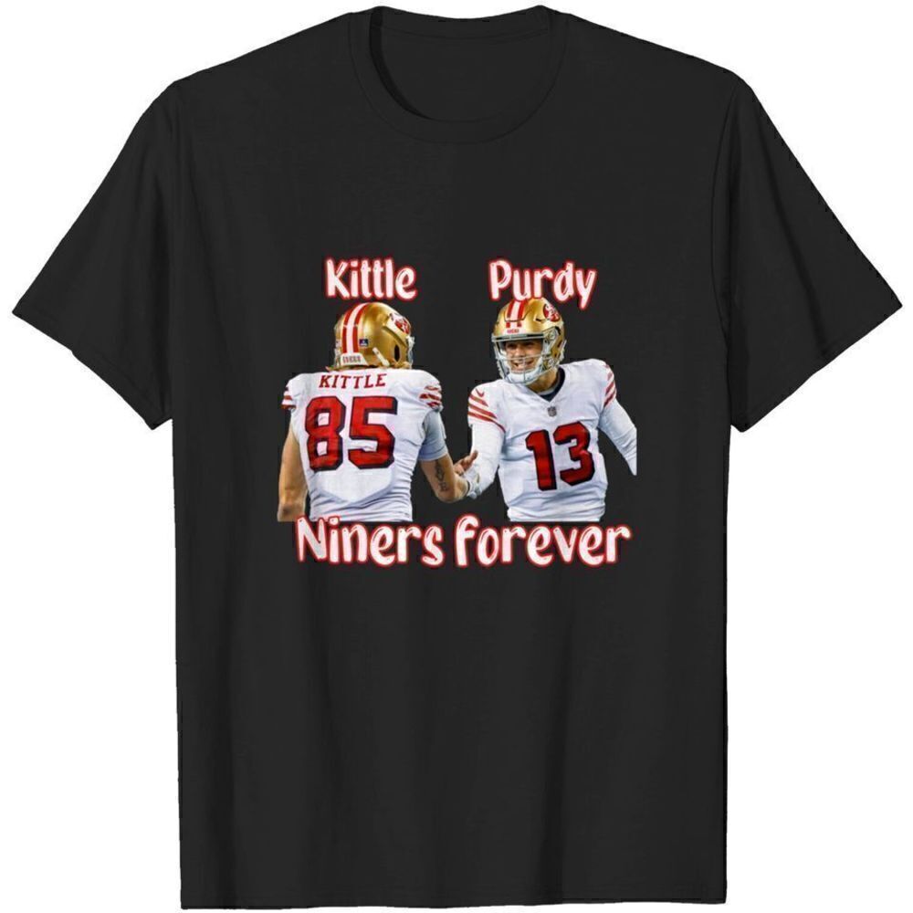 Brock Purdy Kittle Football Fan Graphic Sports Unisex T-Shirt